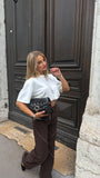 Blugi Brown Stras