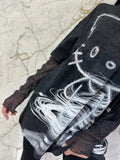 Tricou Coreea Style Hello Kitty Black