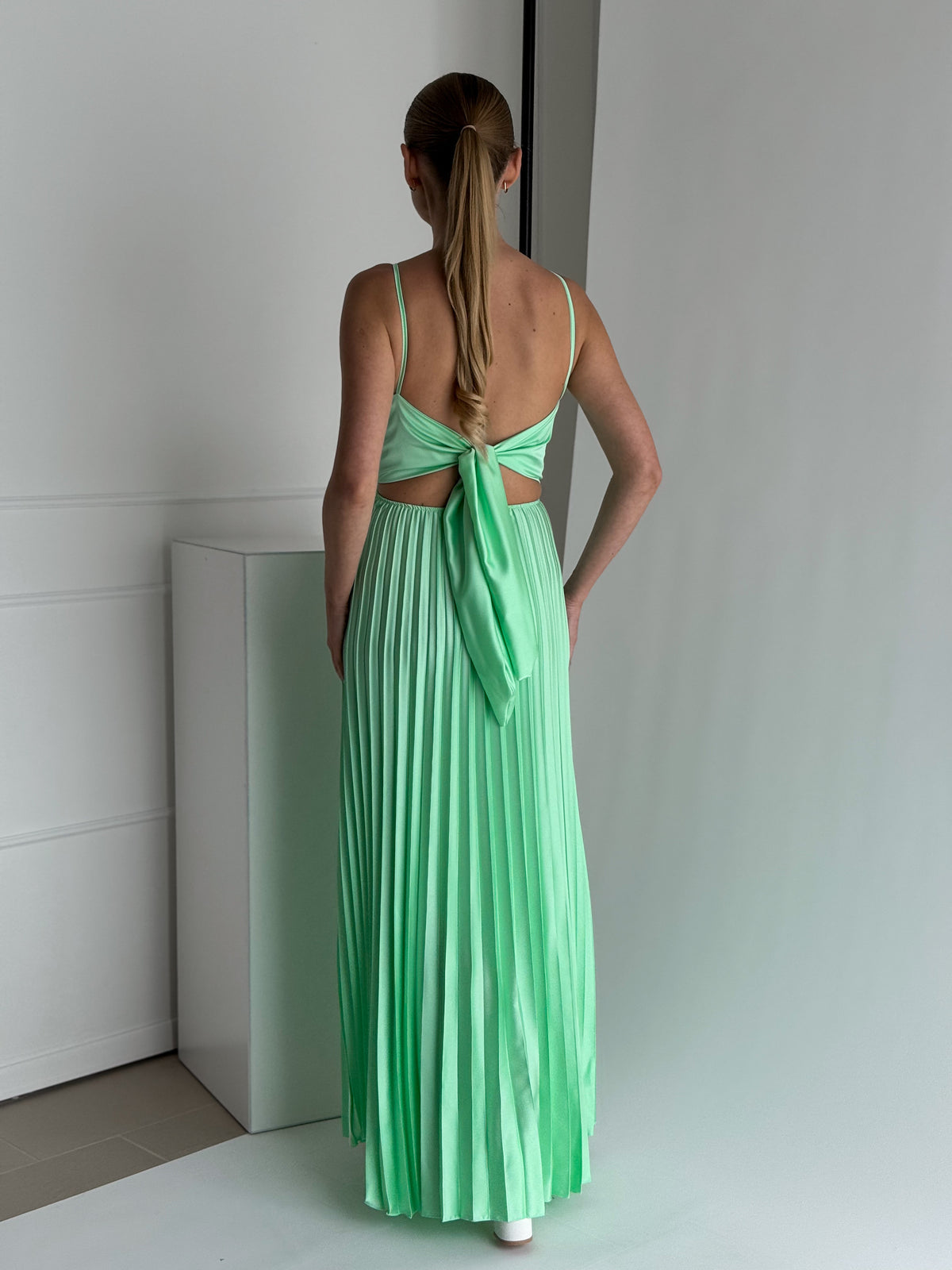 Rochie Plisată Leyla Mint