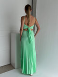 Rochie Plisată Leyla Mint