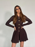 Rochie Christmas Party Brown