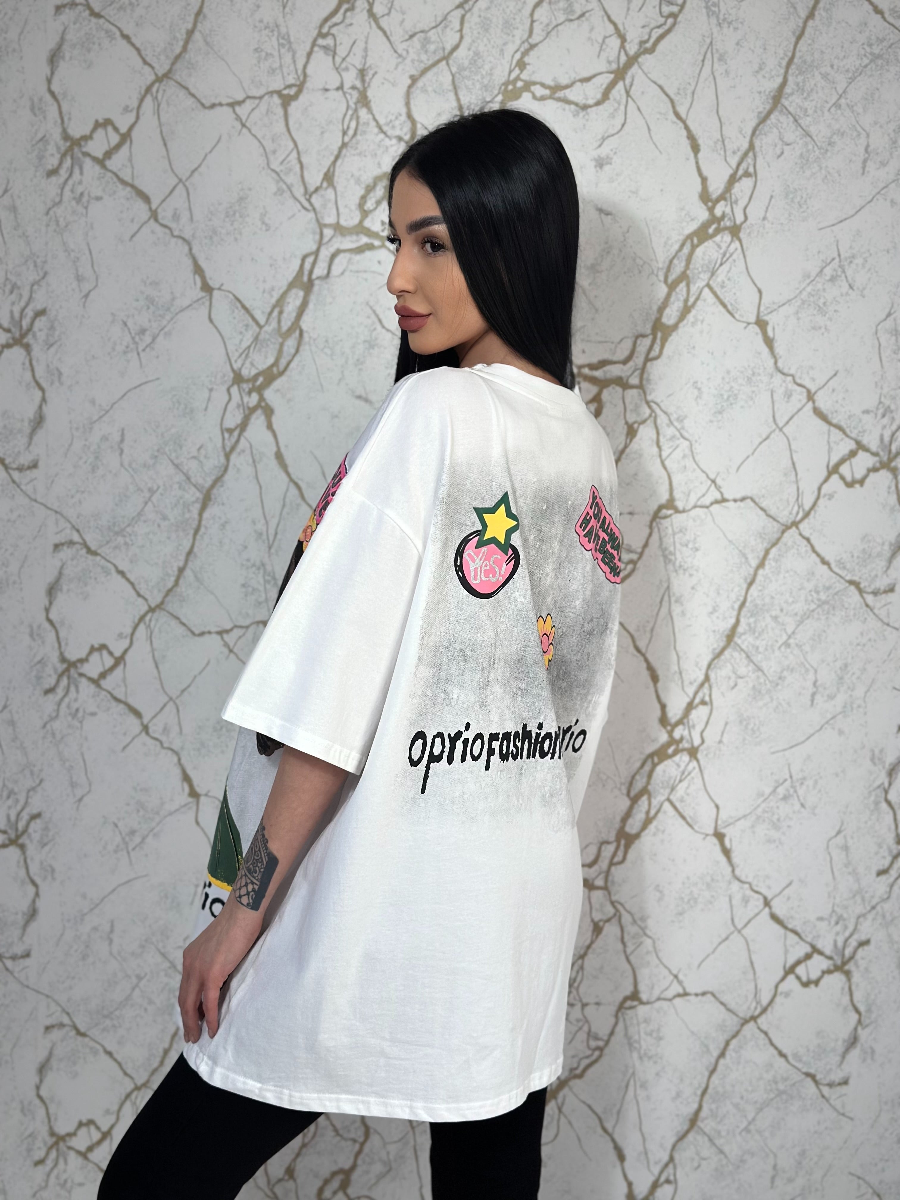 Tricou Maya White