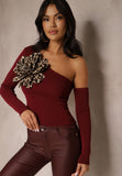 Top Animal Print - Demhana Boutique 
