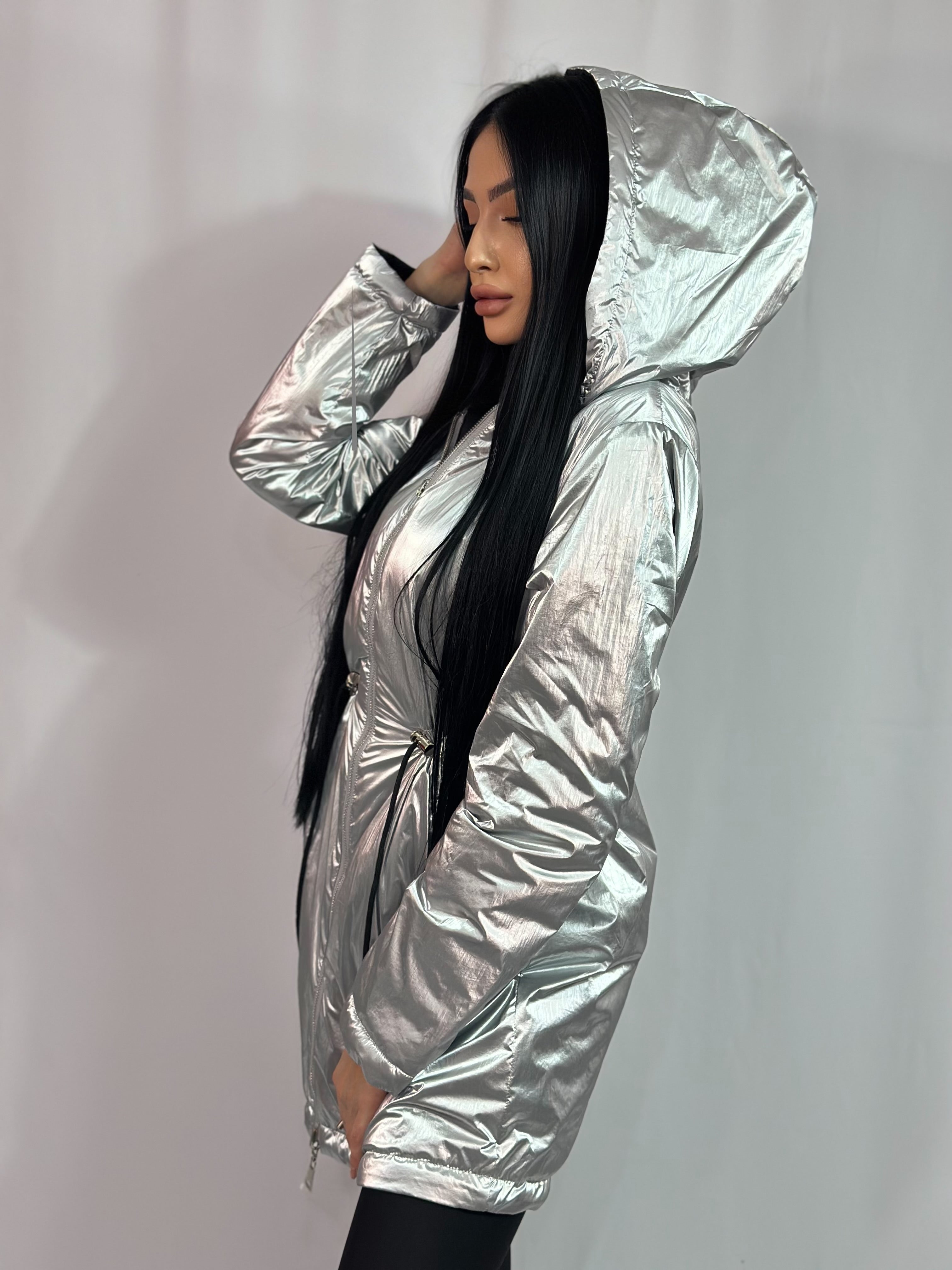Geacă Double Style Black - Demhana Boutique 