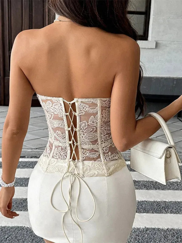Corset White Elegance