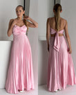 Rochie Plisata Leyla Baby Pink