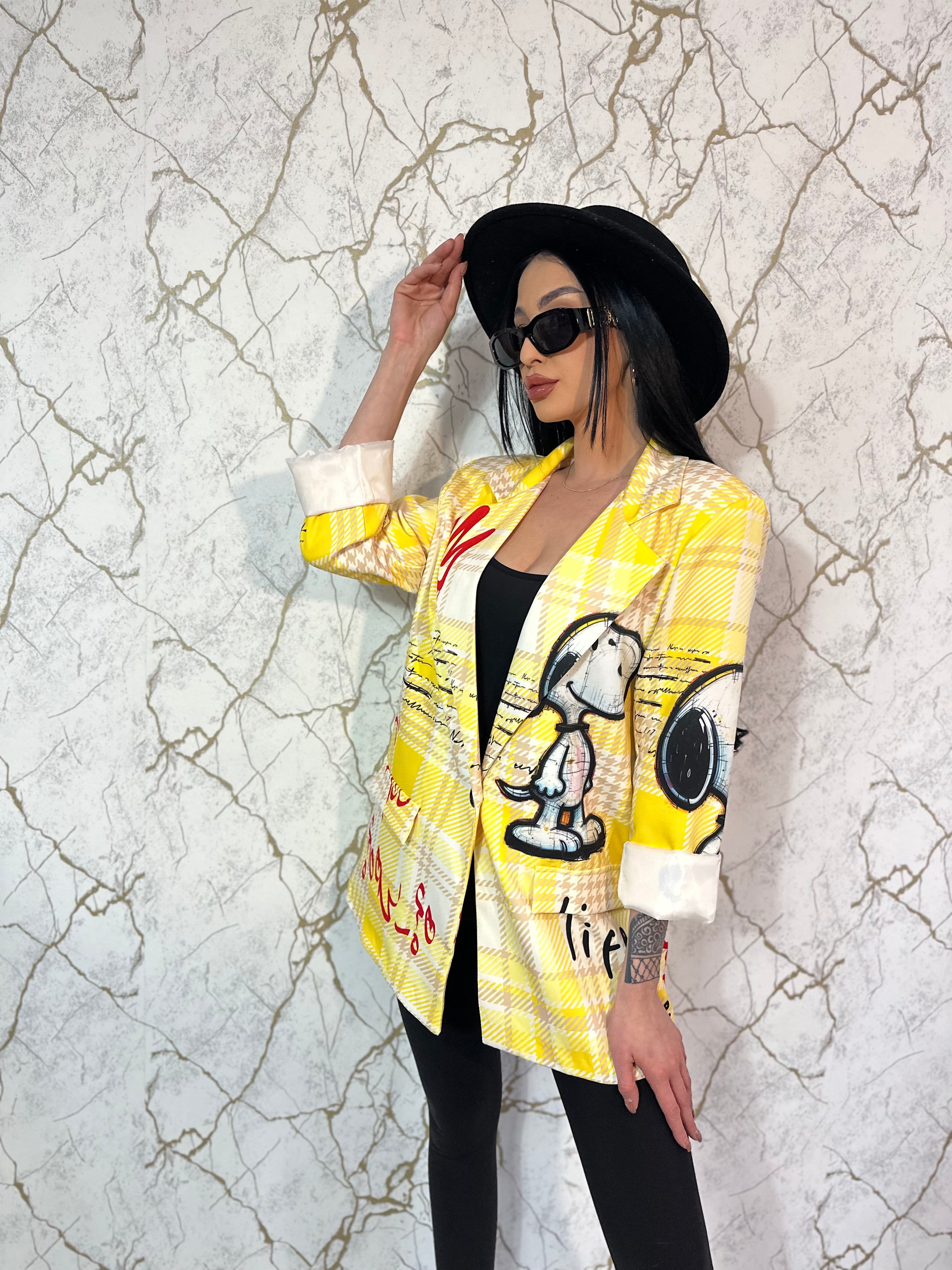 Sacou Disney Snoopy Yellow