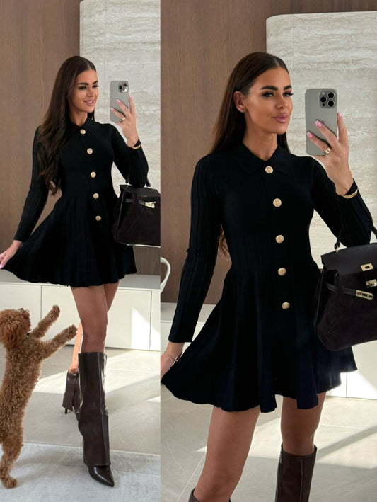 Rochie Christmas Party Black