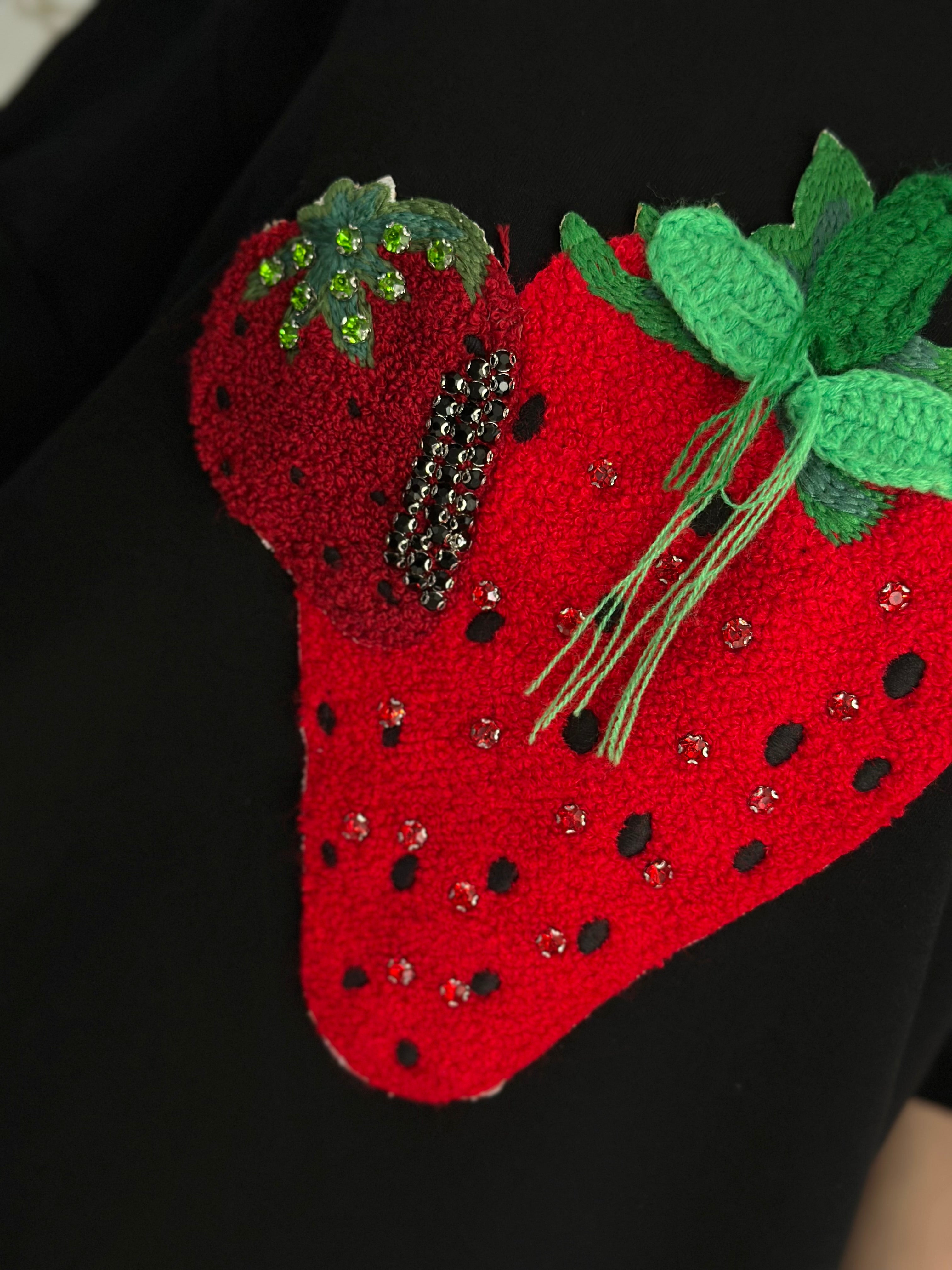 Tricou Strawberry 3D