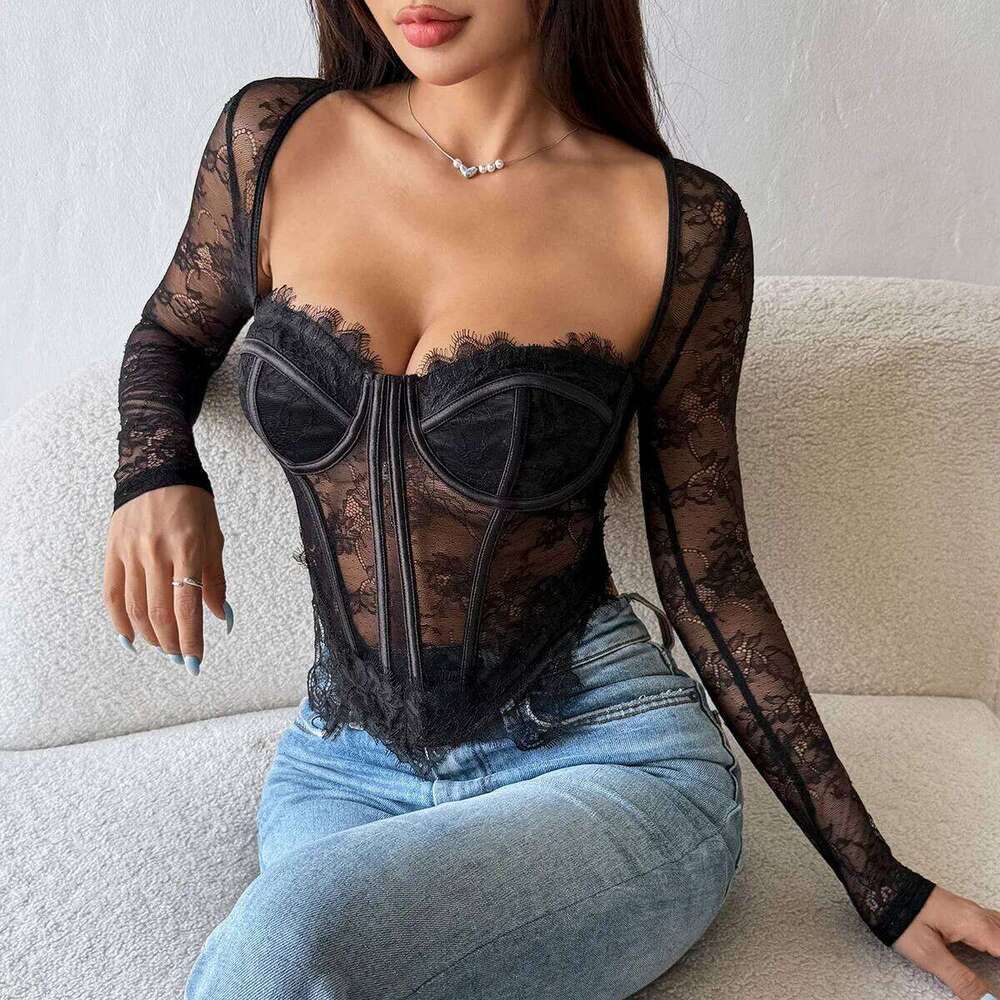 Top Lace Black