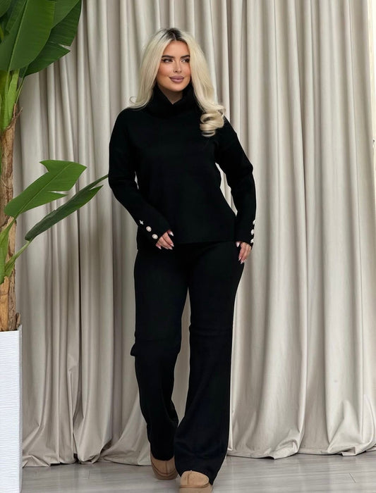 Compleu Tricot Button