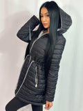Geacă Double Style Black - Demhana Boutique 