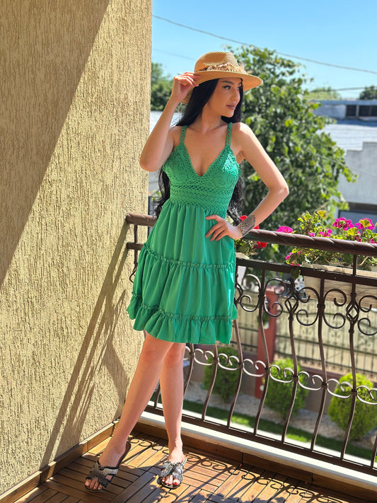 Rochie Misa Green