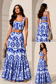 Fustă Maxi & Top Elastic cu Cupe