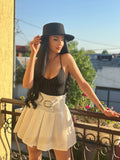 Fustă Star White