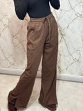 Pantaloni Brown Stras