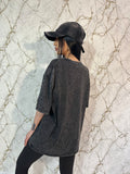 Tricou Coreea Style Rabbit Grey