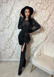 Rochie Ribbon Black