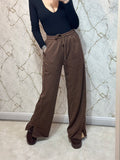 Pantaloni Brown Stras