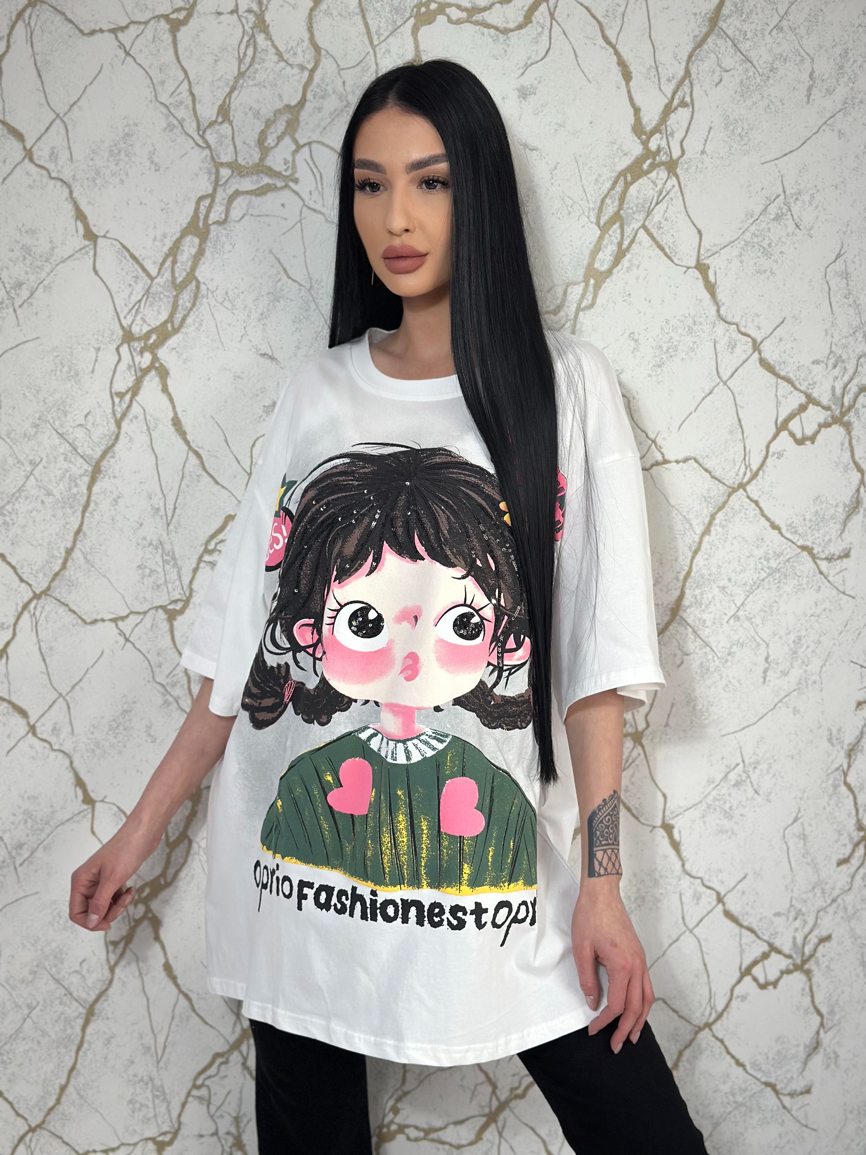 Tricou Maya White