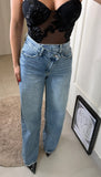 Blugi double waist
