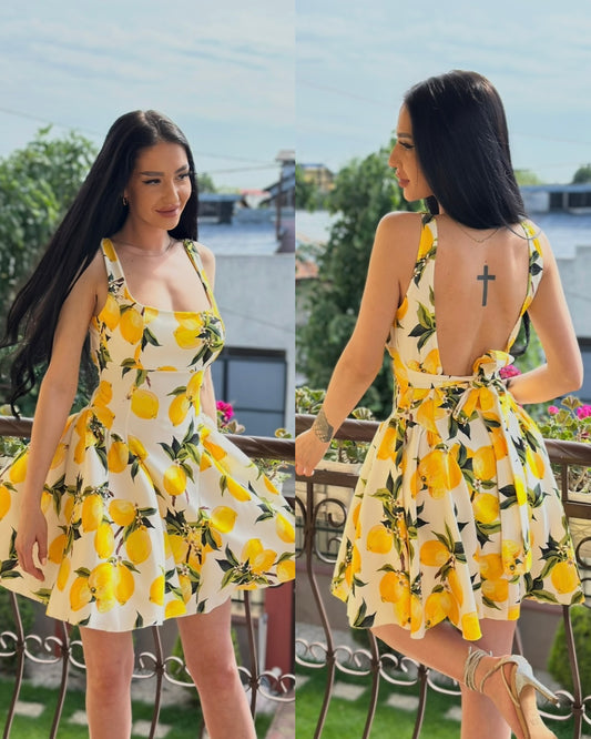 Rochie Ribbon Lemon