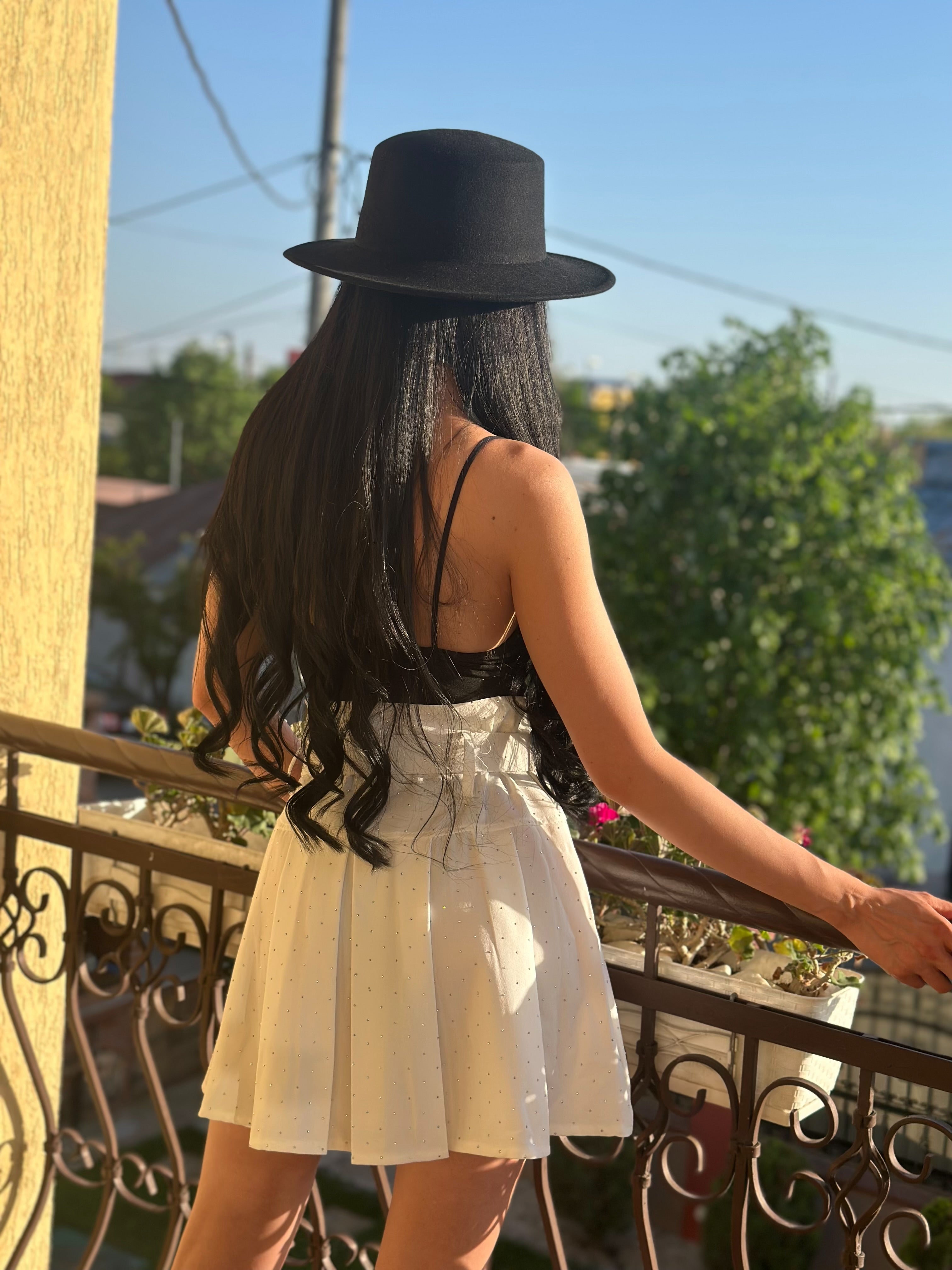 Fustă Star White