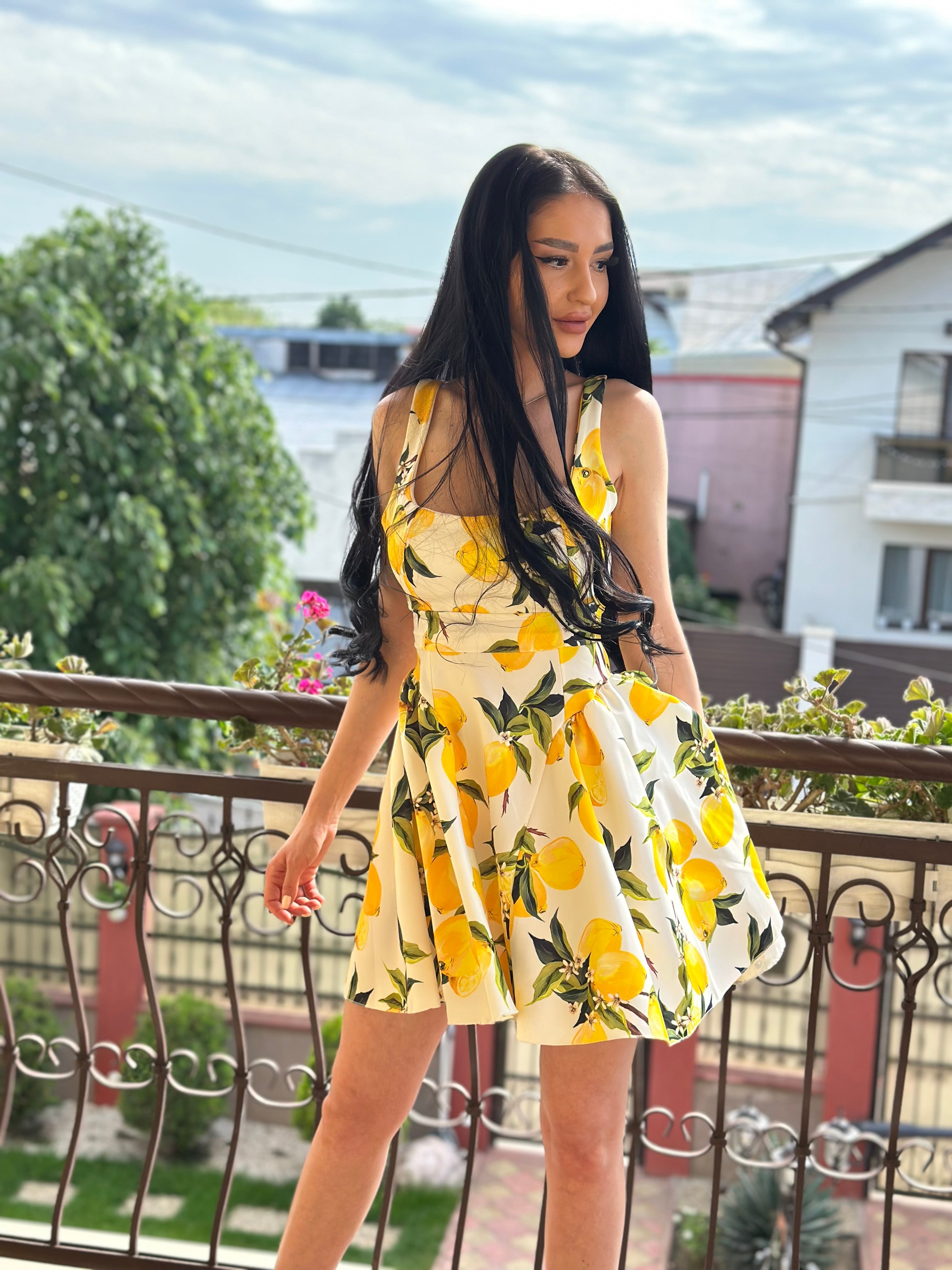 Rochie Ribbon Lemon