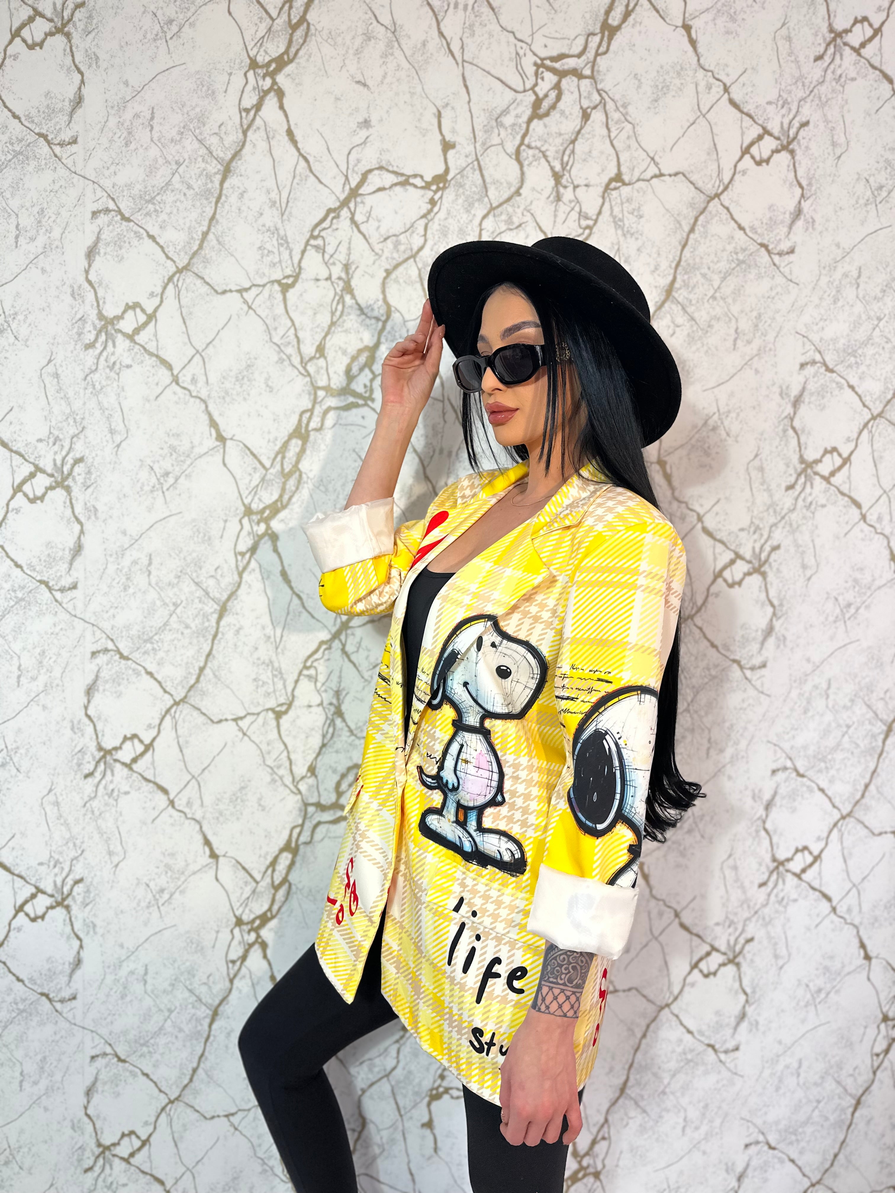 Sacou Disney Snoopy Yellow
