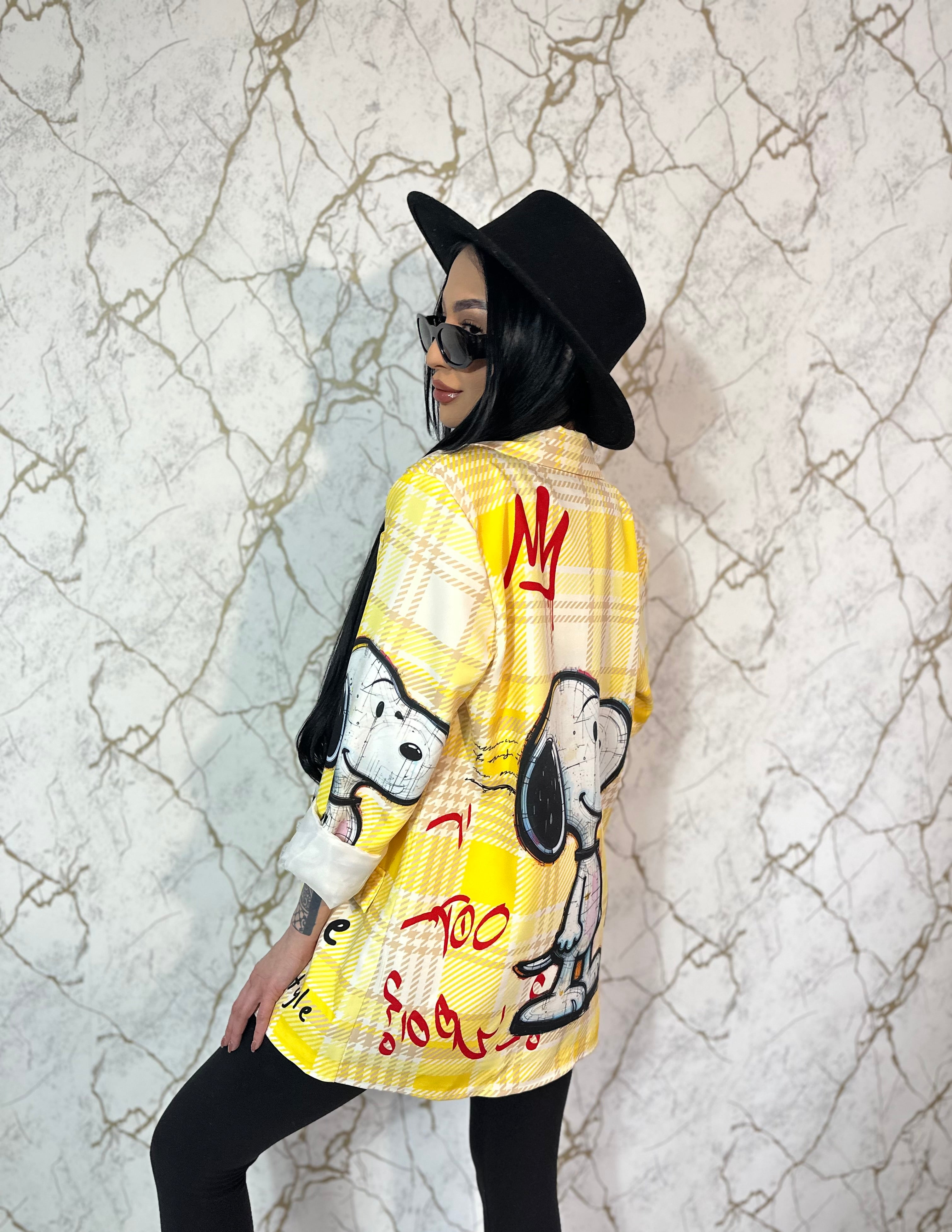Sacou Disney Snoopy Yellow