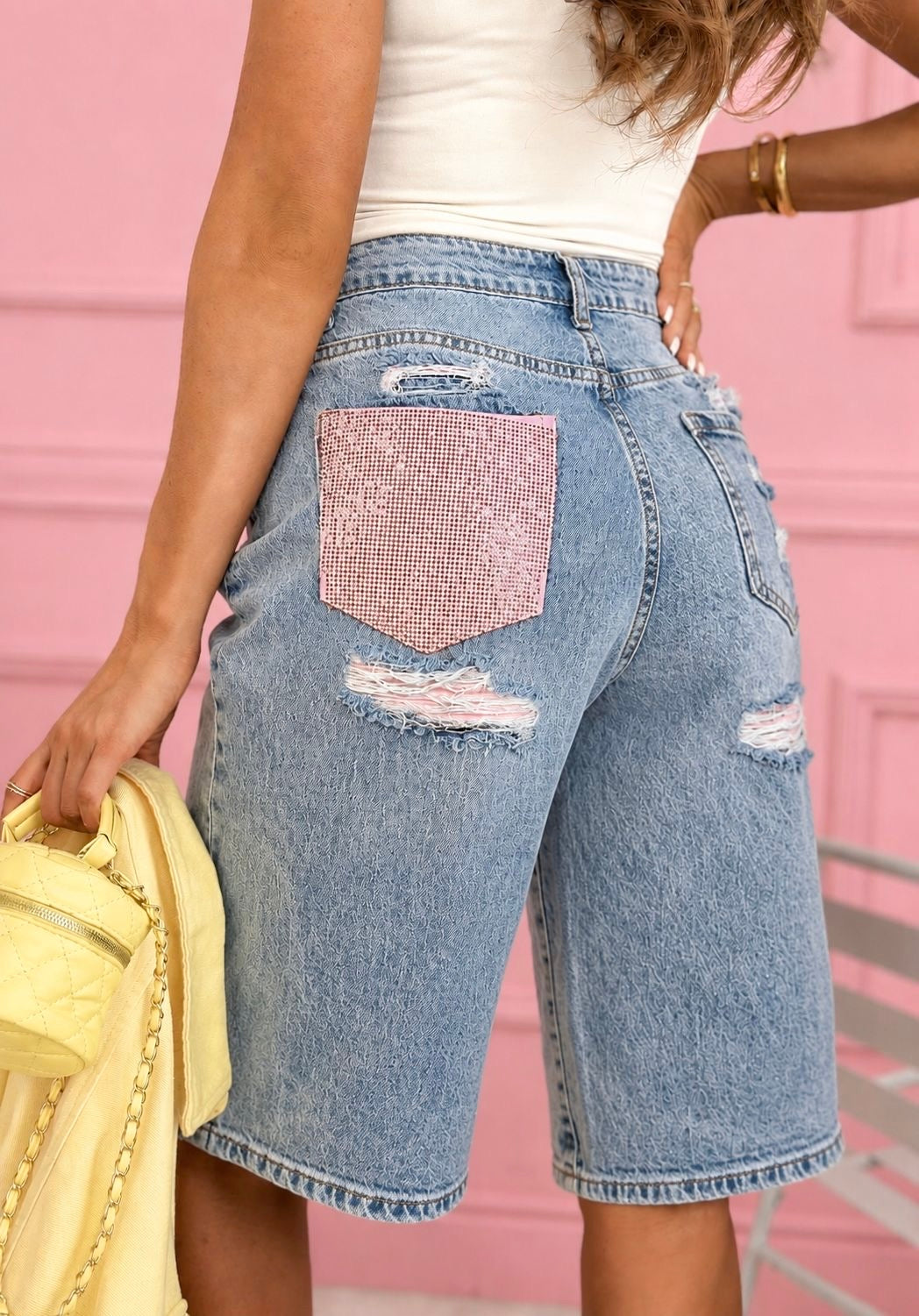 Pantaloni Pink Sparkle