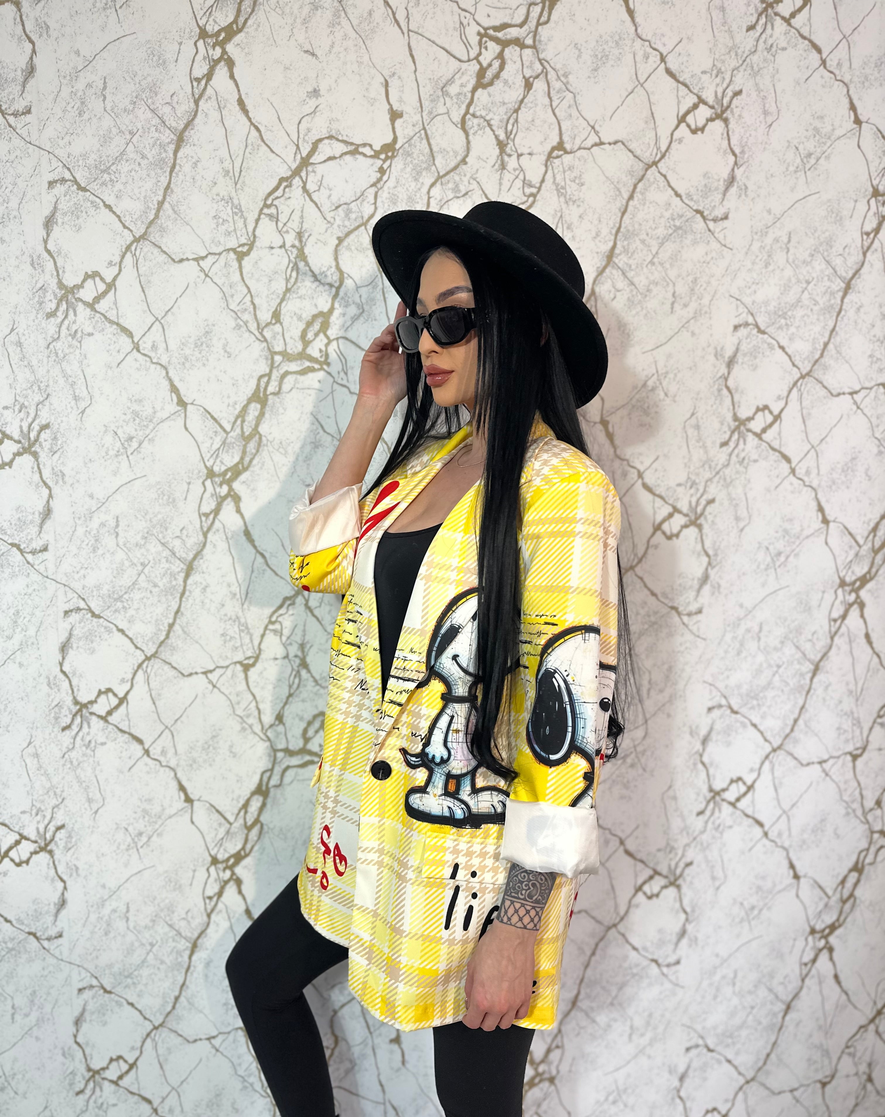 Sacou Disney Snoopy Yellow