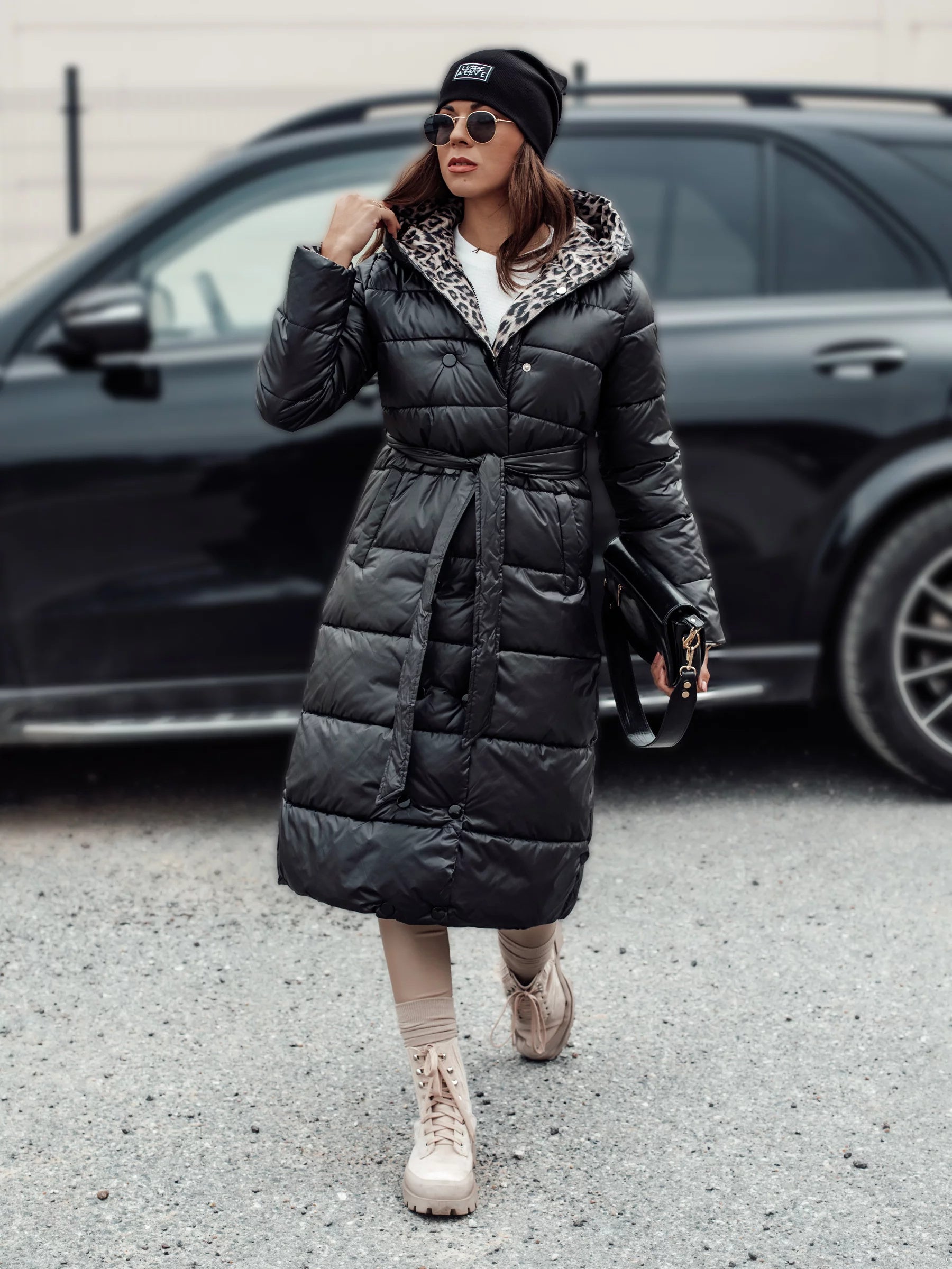 Geacă Animal Print 2 Fețe