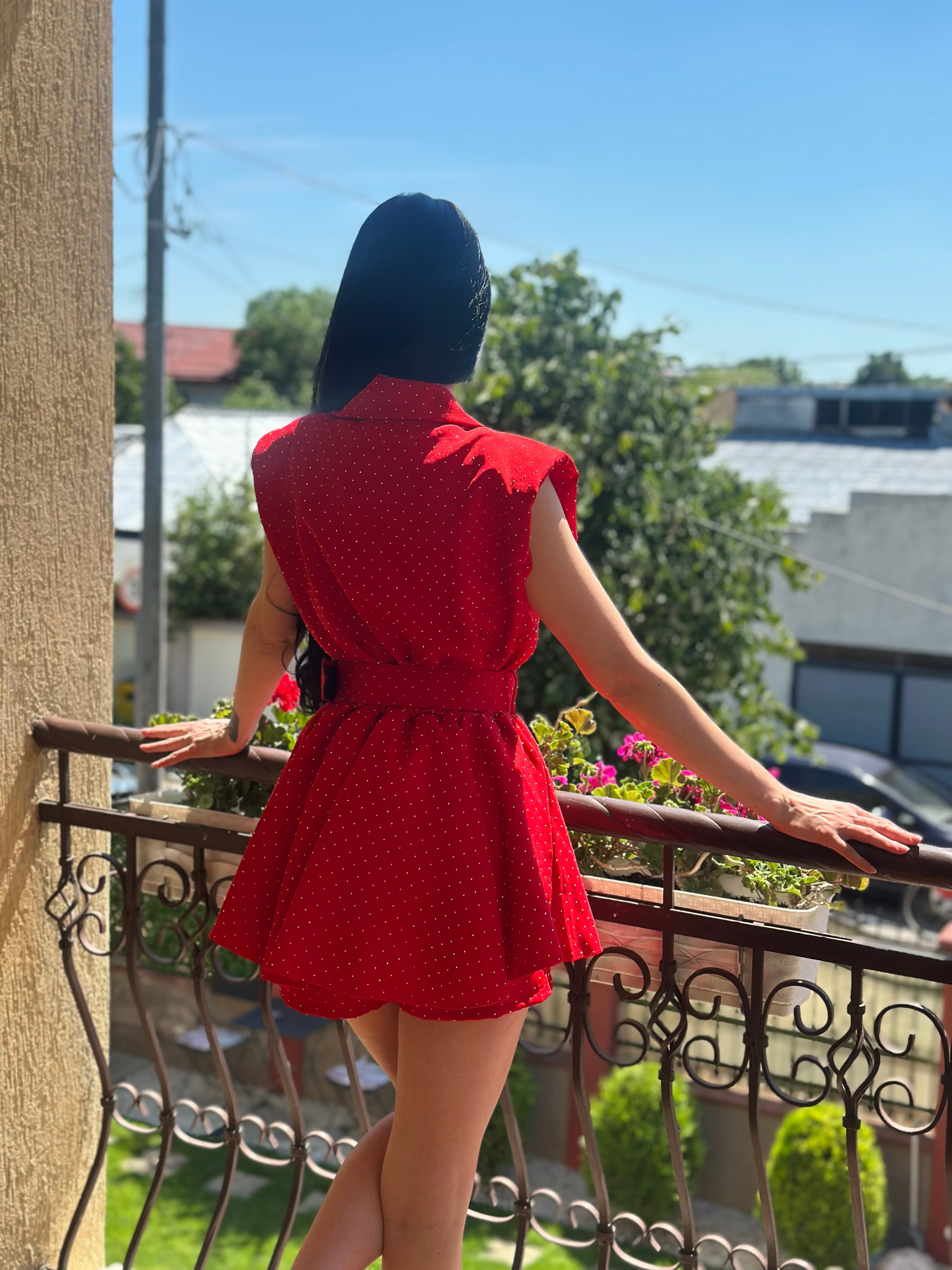 Salopeta Nia Red Glam