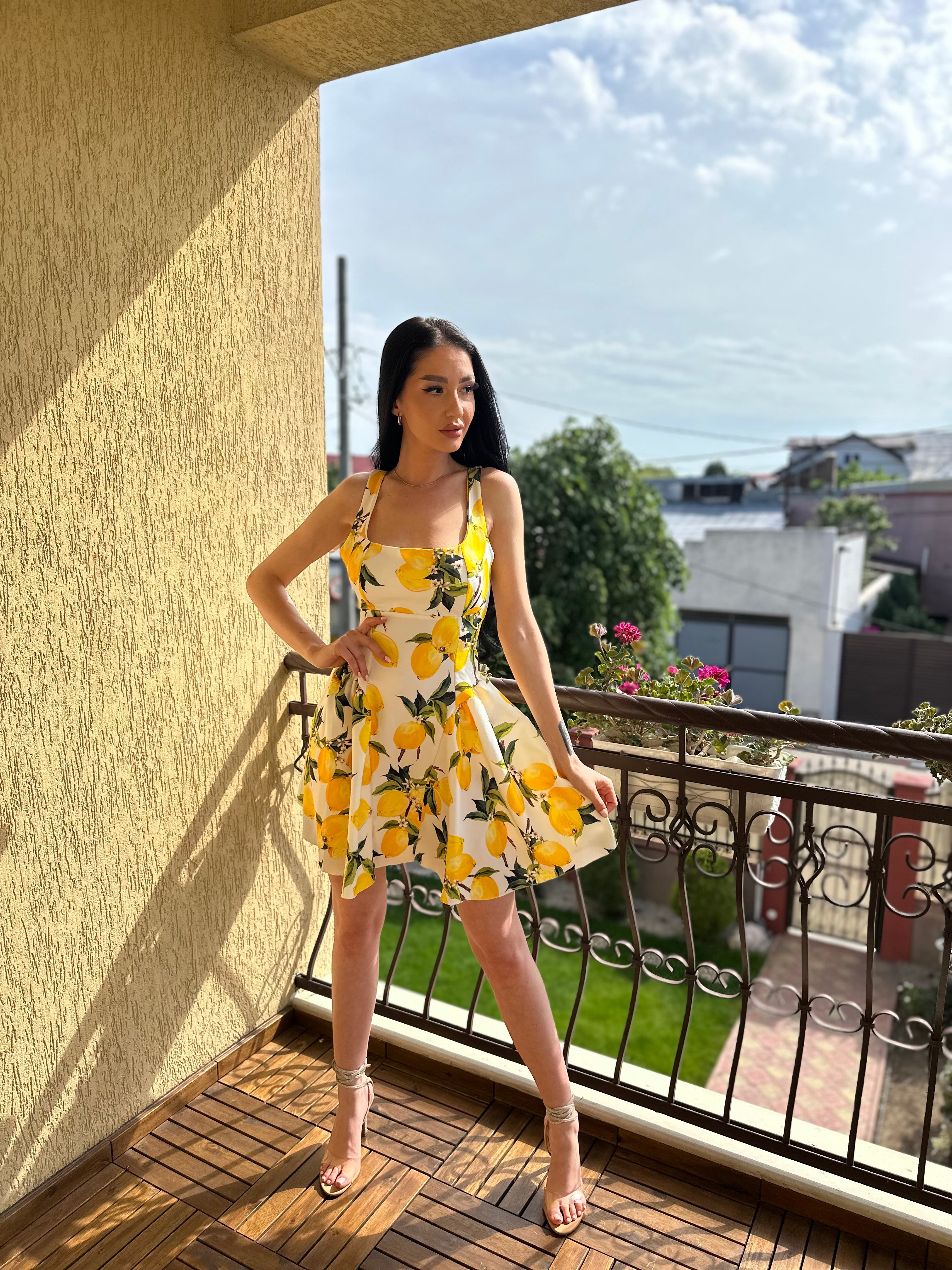 Rochie Ribbon Lemon