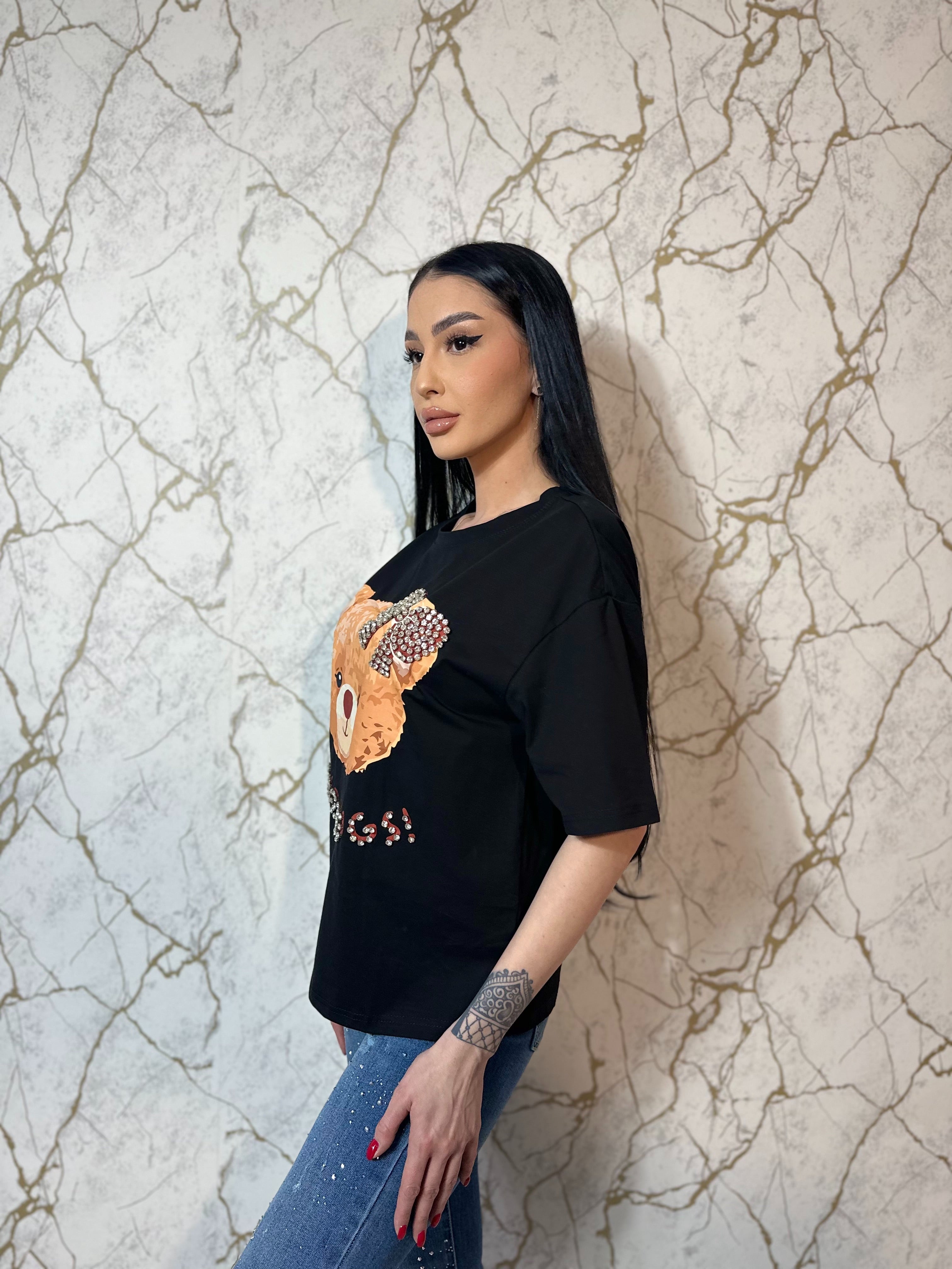 Tricou Bear Black