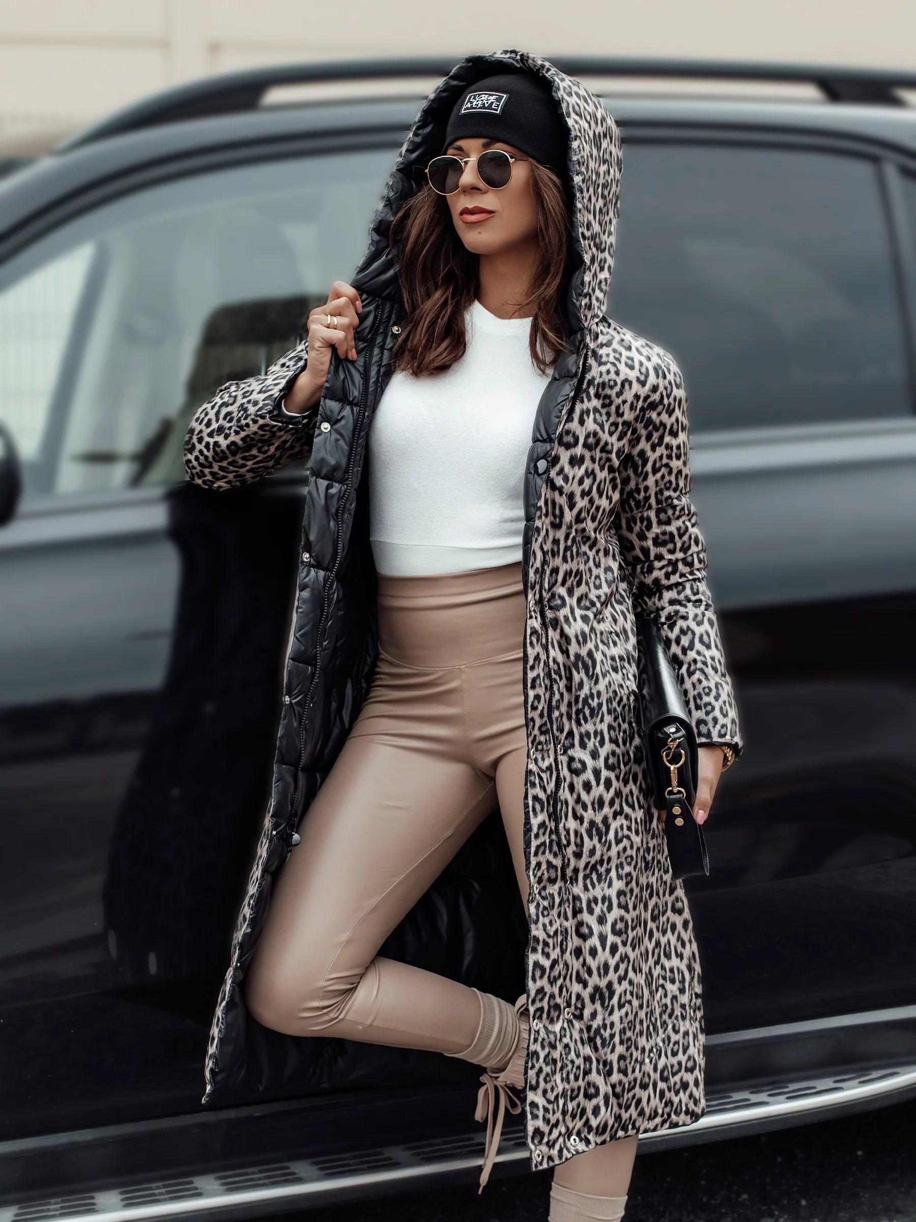 Geacă Animal Print 2 Fețe