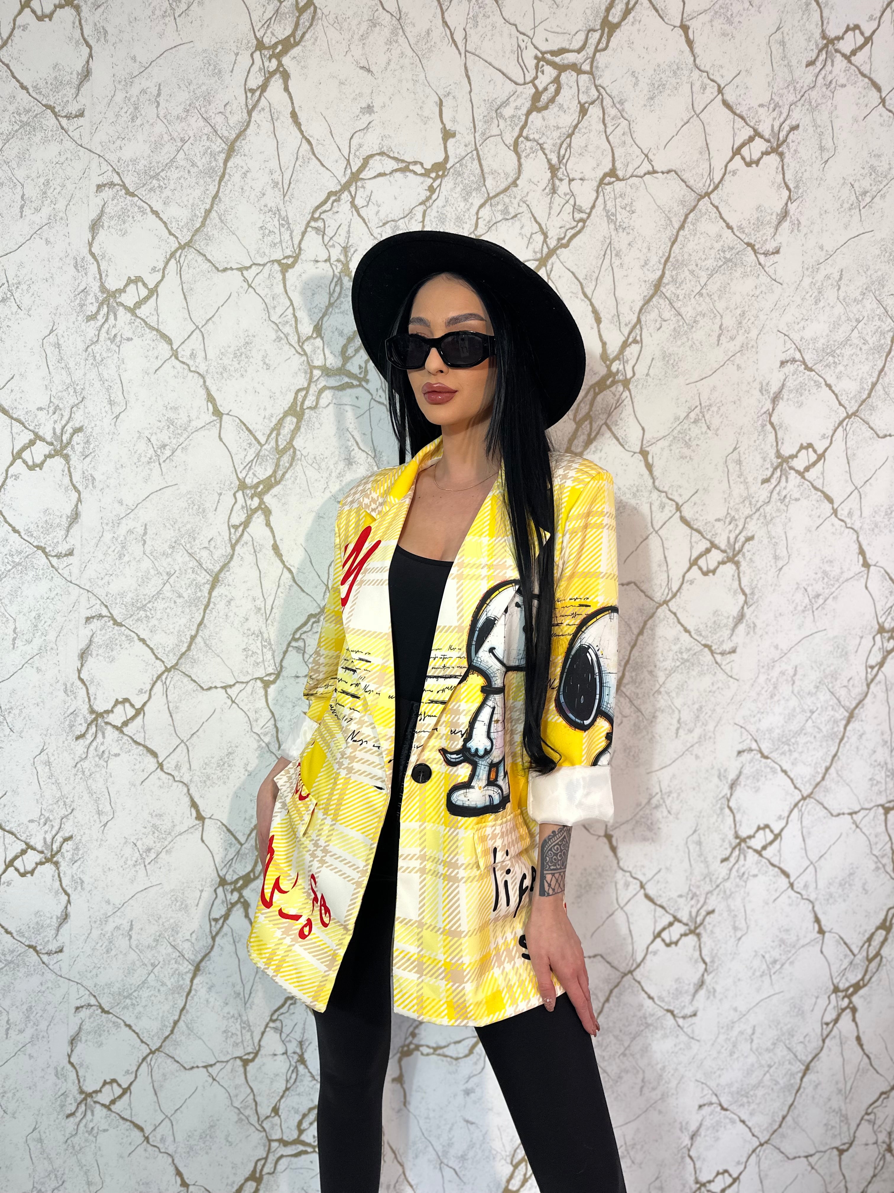 Sacou Disney Snoopy Yellow