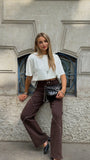 Blugi Brown Stras