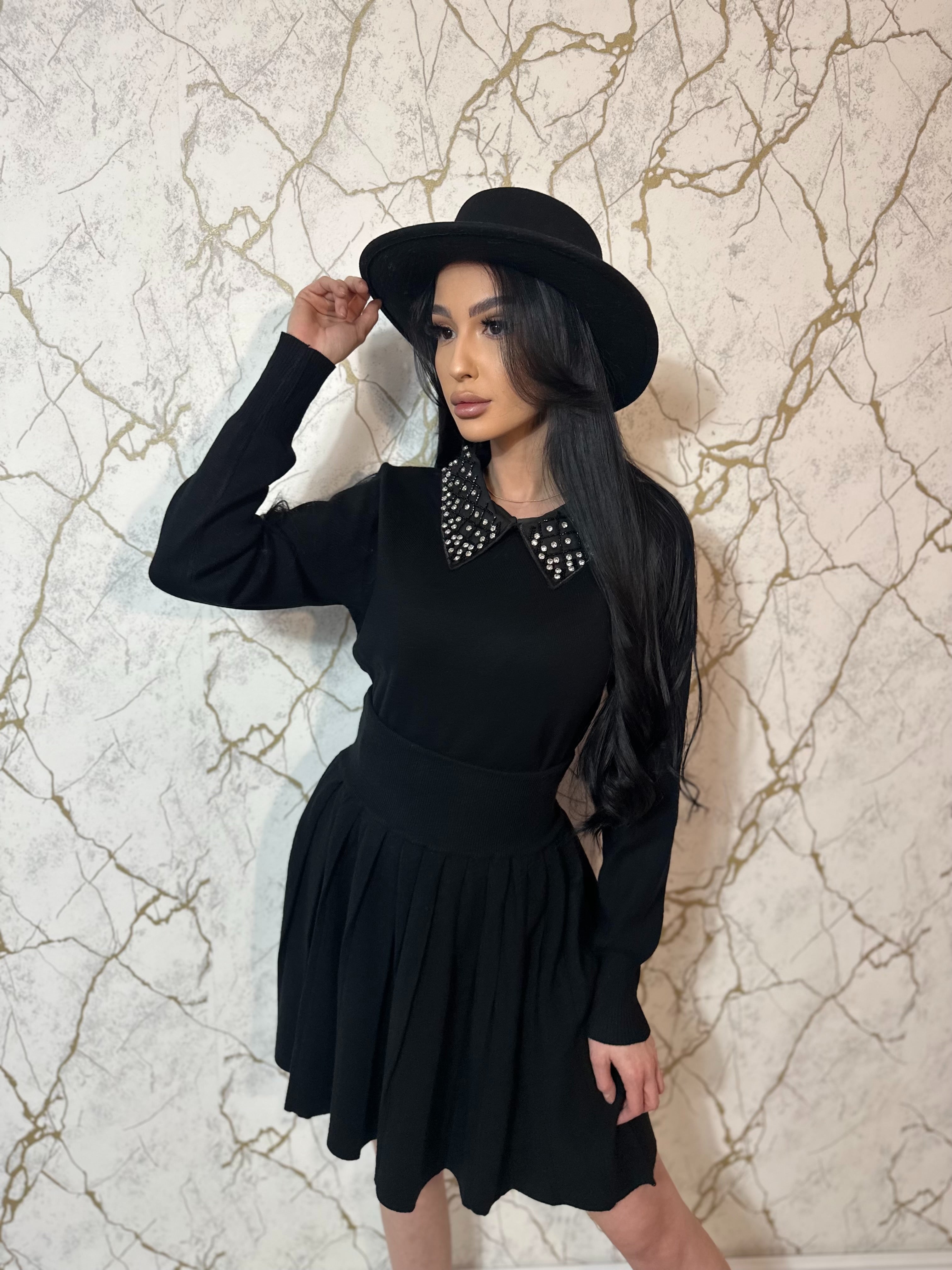 Bluză cu guler Livia