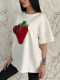 Tricou Strawberry 3D
