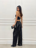 Pantaloni Paiete Disco - Demhana Boutique 