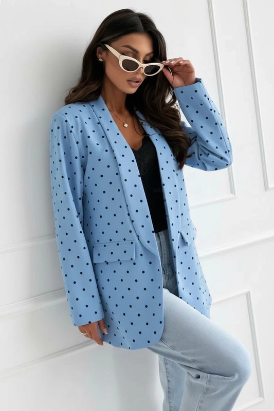 Sacou Dots Bleu